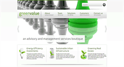 Desktop Screenshot of greenvalueassociates.com